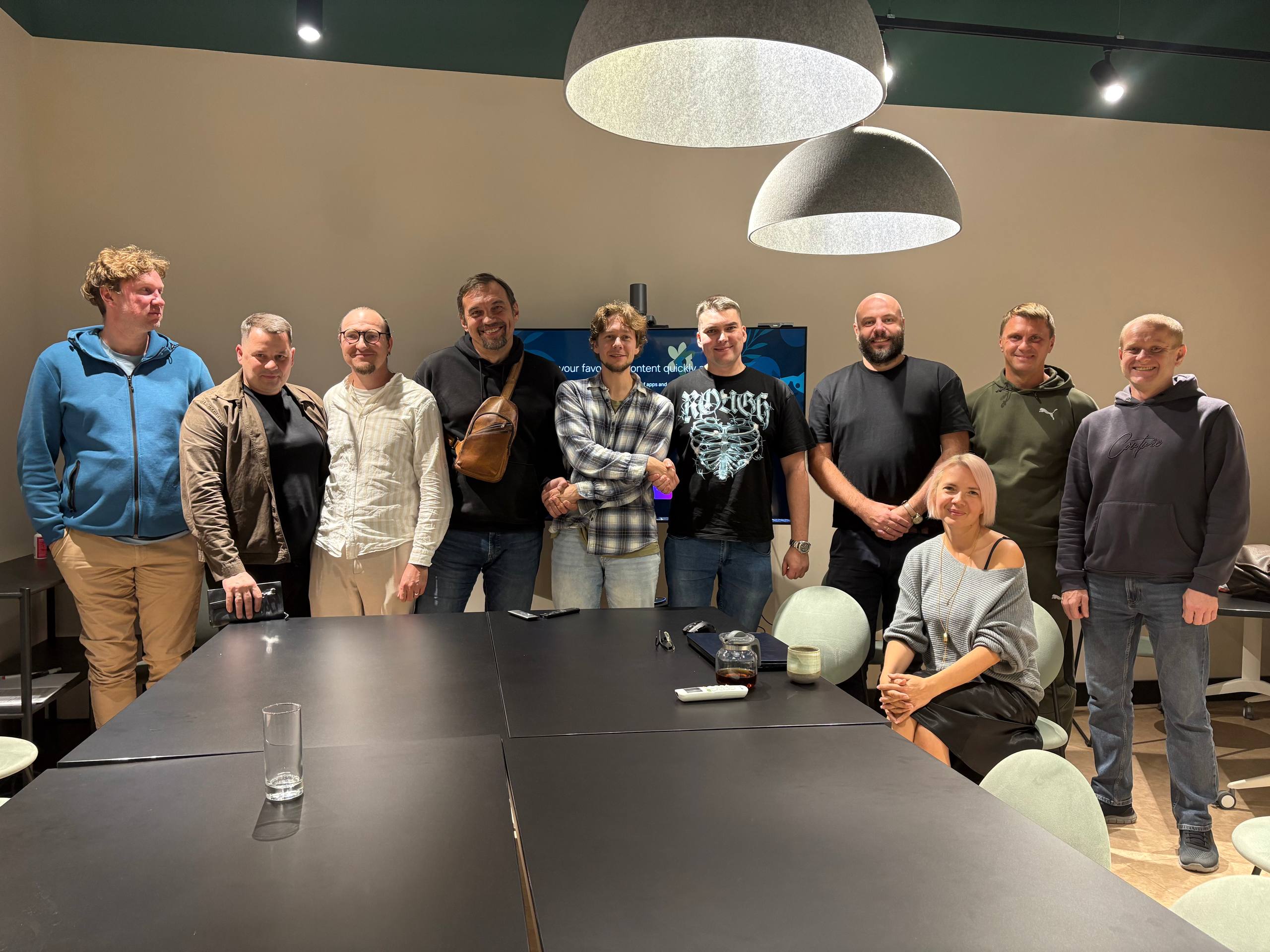 Участники клуба на встрече